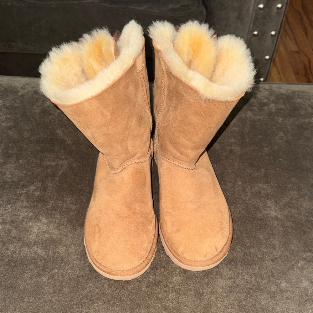 UGG Tan Shearling Winter Boots